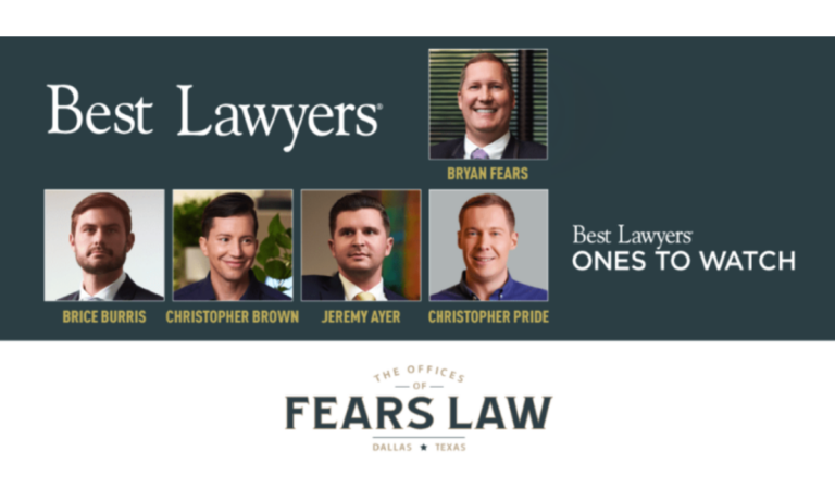 Fears Law Attorneys Selected to 2024 Best Lawyers in America