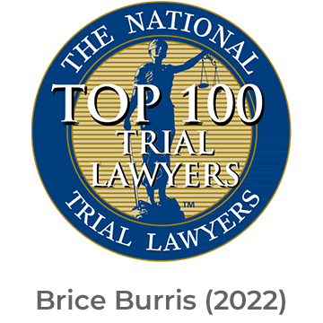 National Trial Lawyers Top 100 - Brice Burris