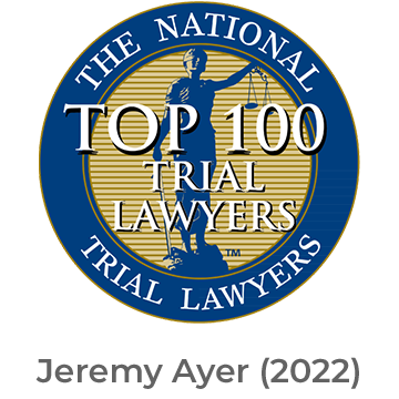 The National Trial Lawyers Top 40 Under 40 – Jeremy Ayer (2022)